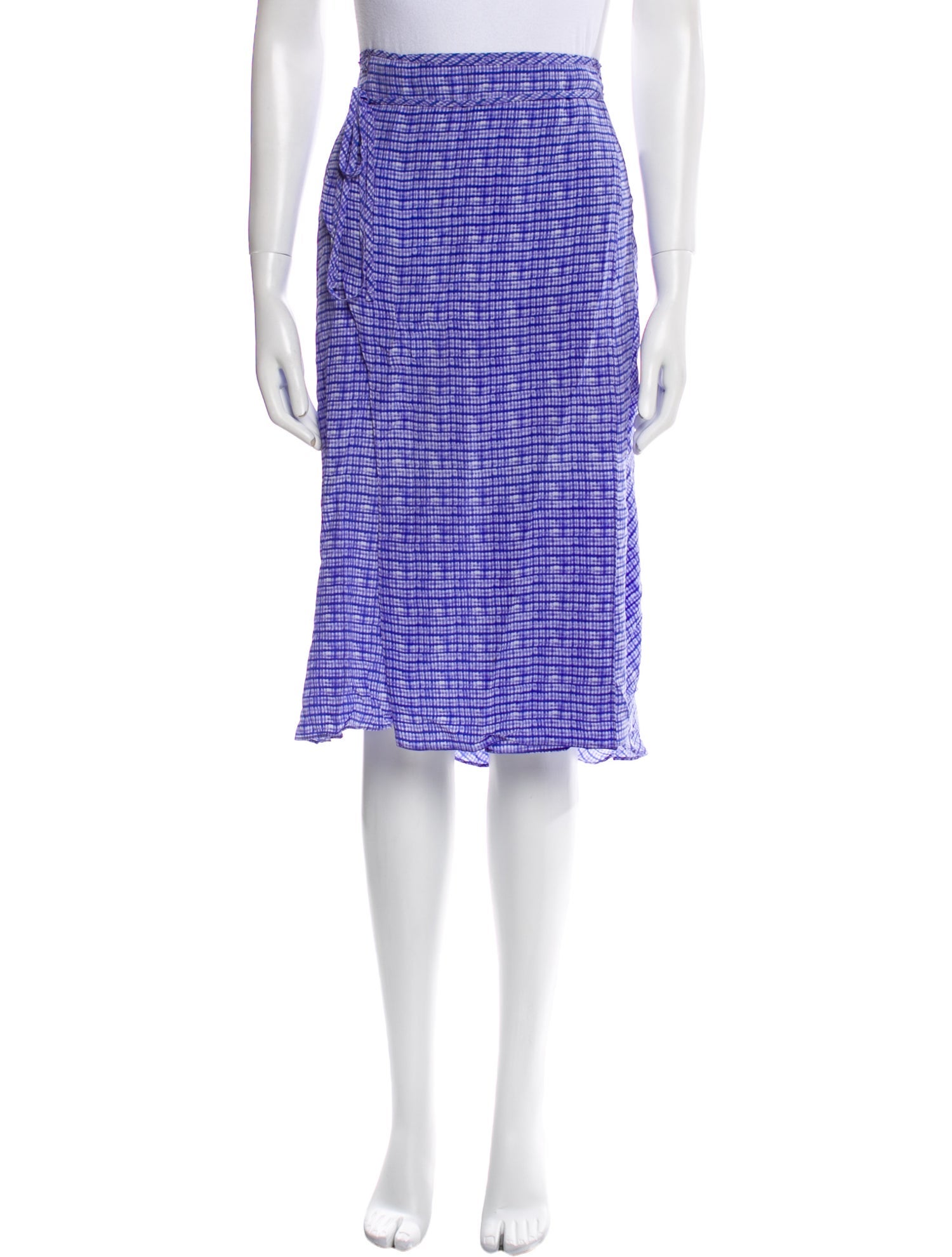 Ciao Lucia Silk Knee-Length Skirt