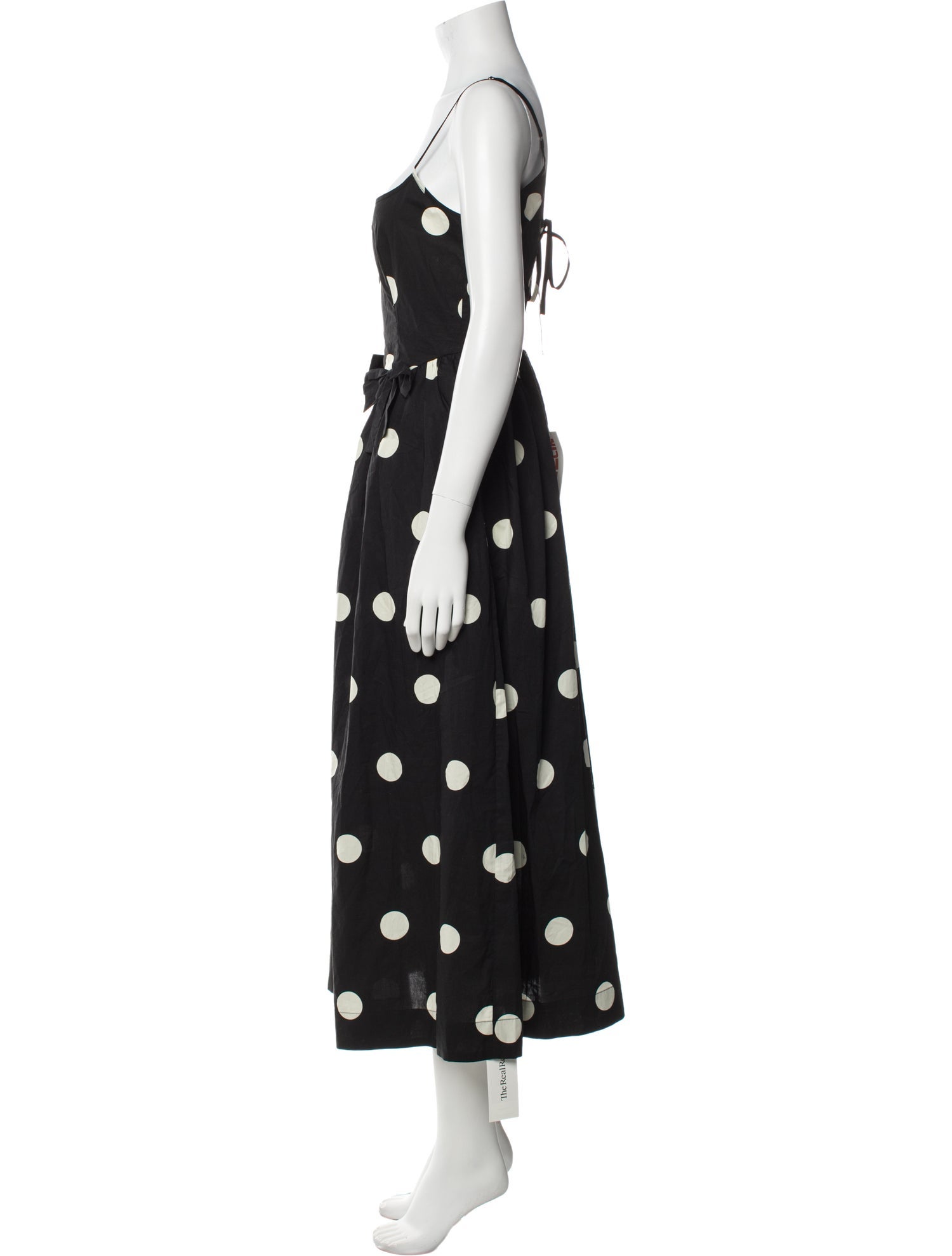 Ciao Lucia Polka Dot Print Long Dress