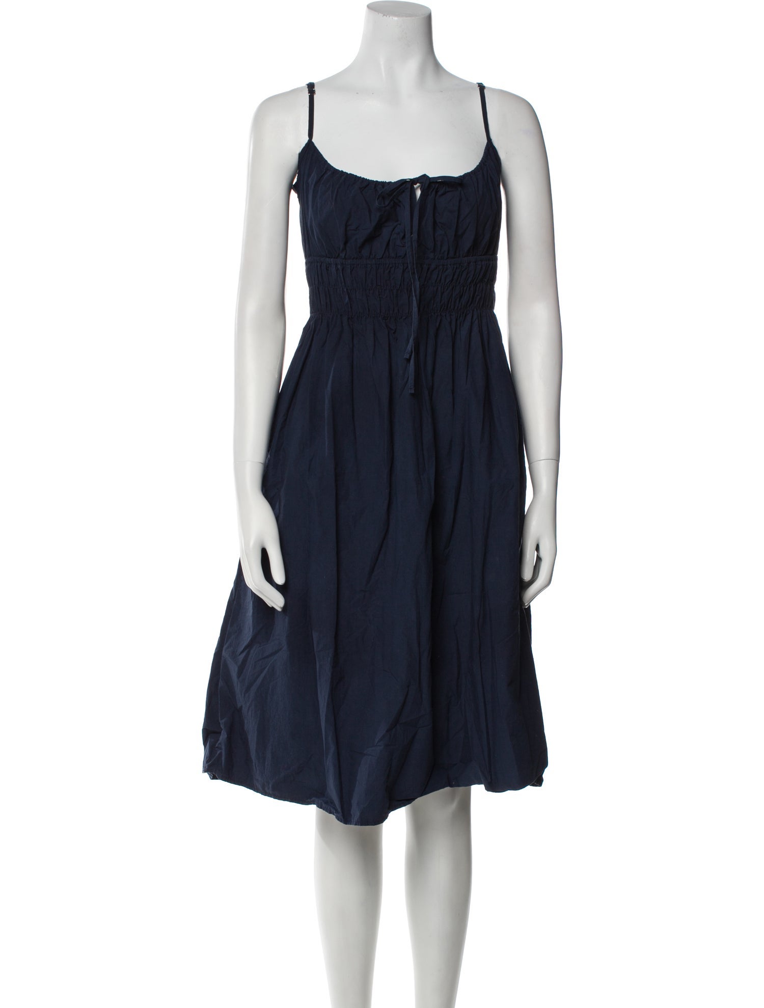 Ciao Lucia Square Neckline Knee-Length Dress