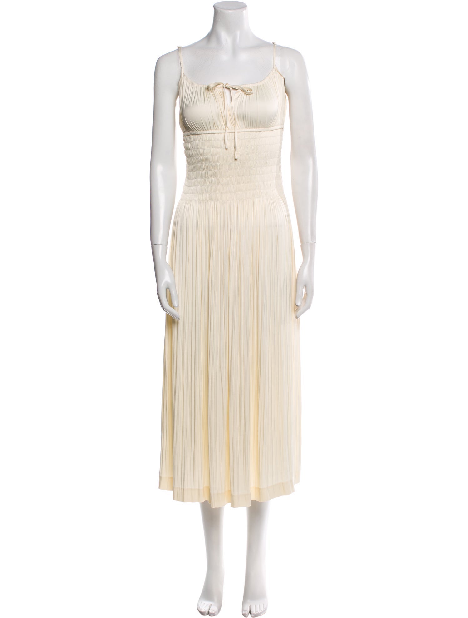 Ciao Lucia Square Neckline Midi Length Dress