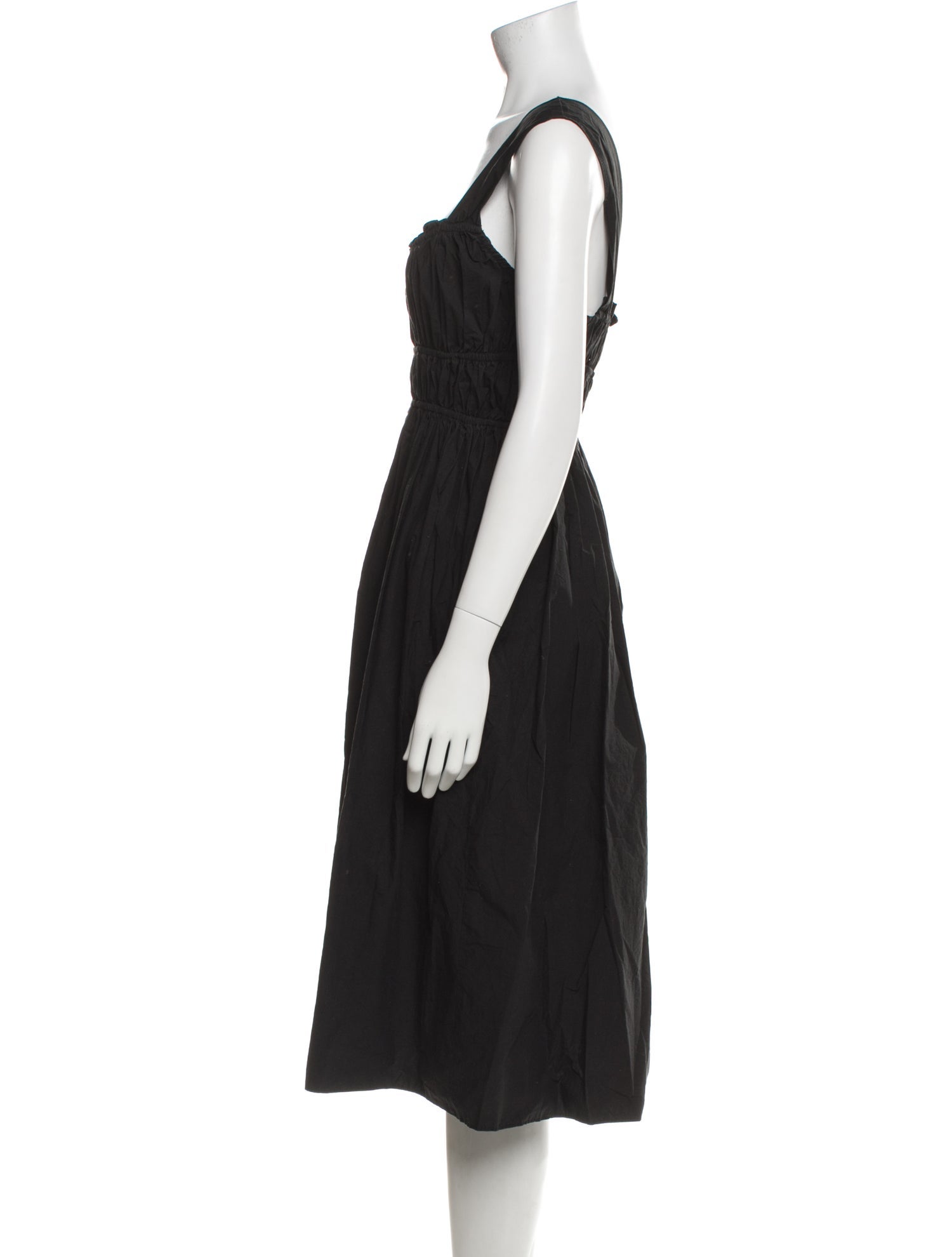 Ciao Lucia Square Neckline Midi Length Dress