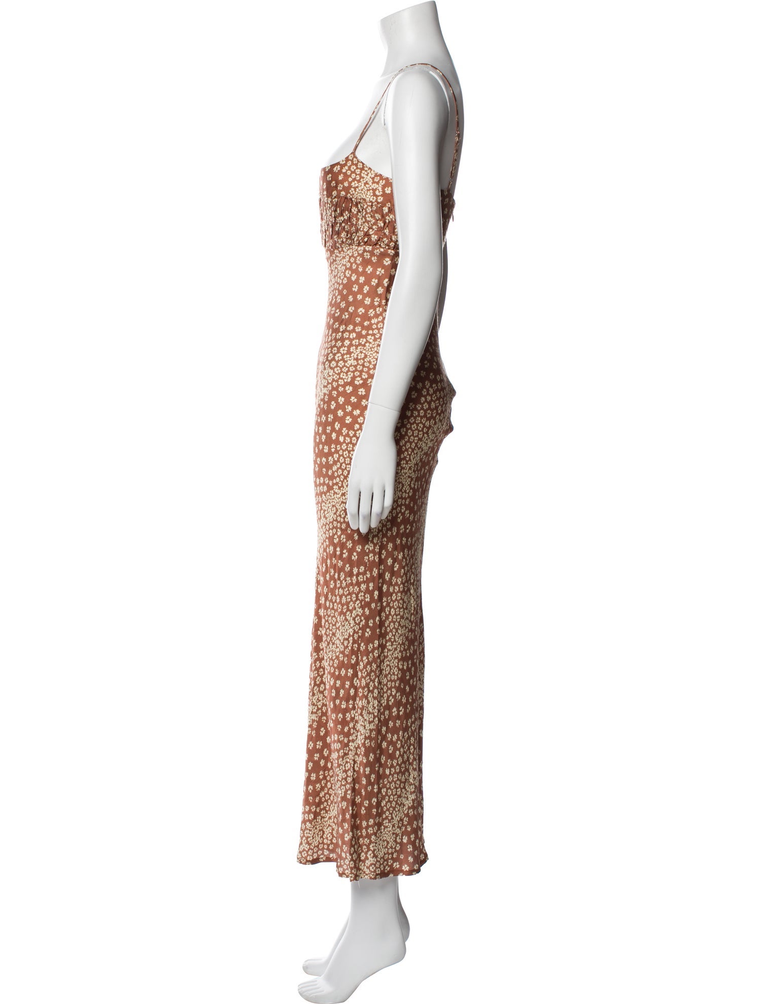 Ciao Lucia Floral Print Long Dress