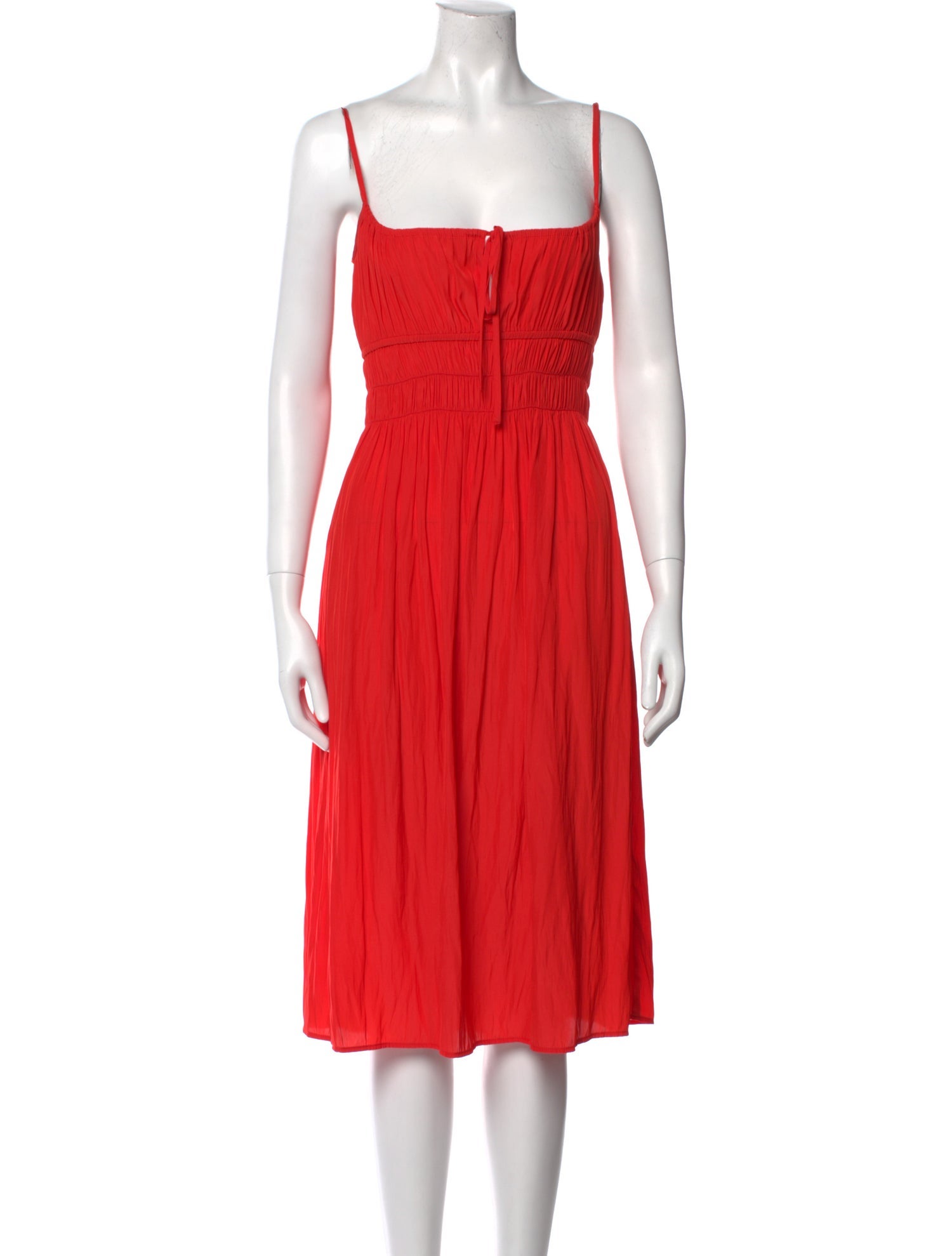 Ciao Lucia Square Neckline Knee-Length Dress