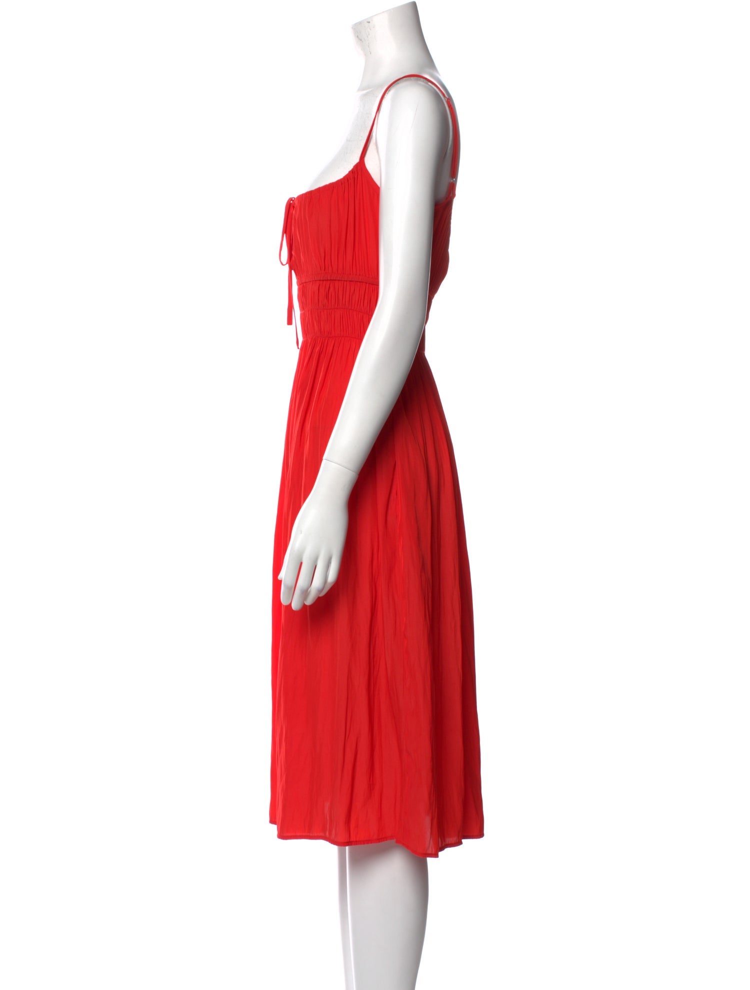 Ciao Lucia Square Neckline Knee-Length Dress