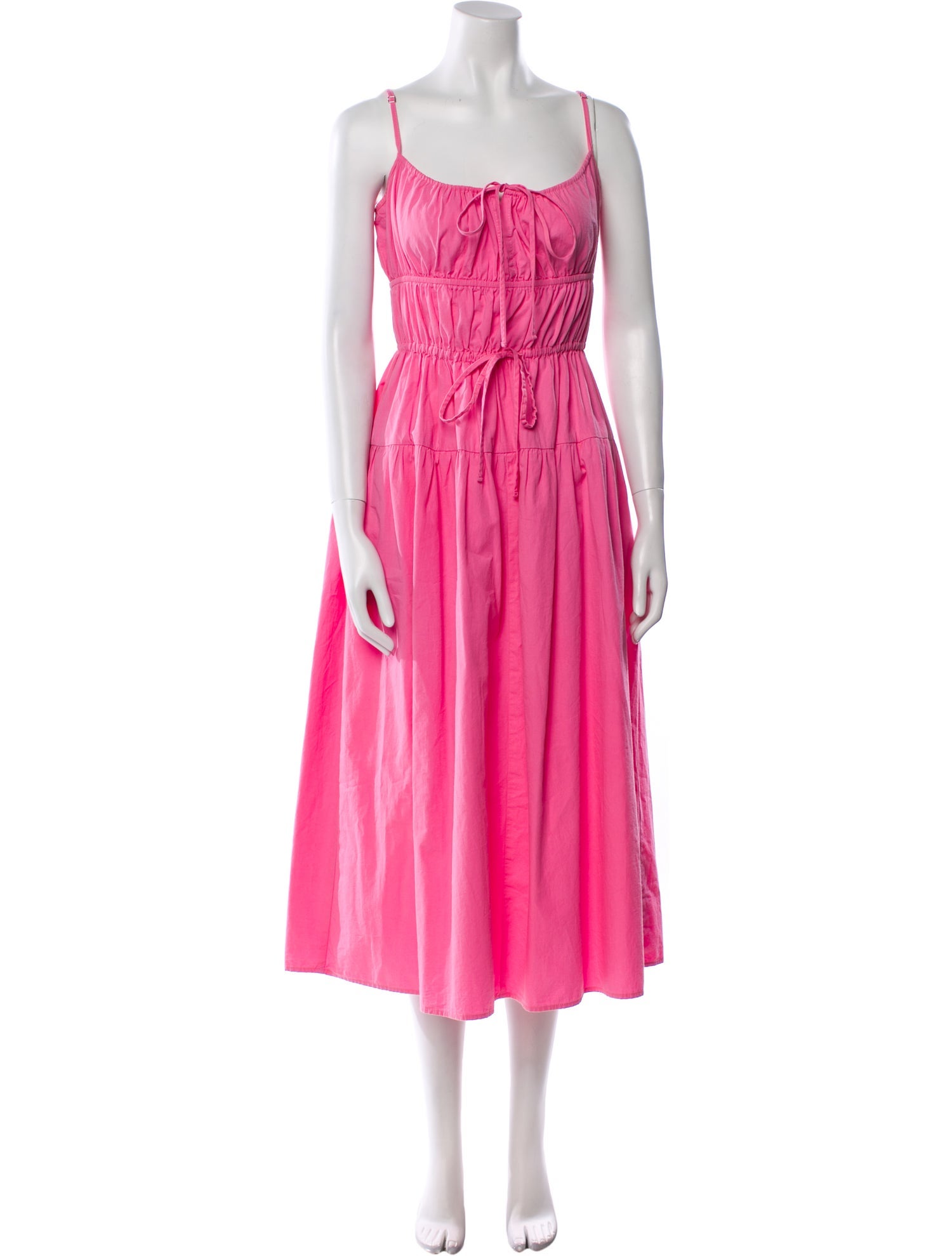 Ciao Lucia Square Neckline Midi Length Dress