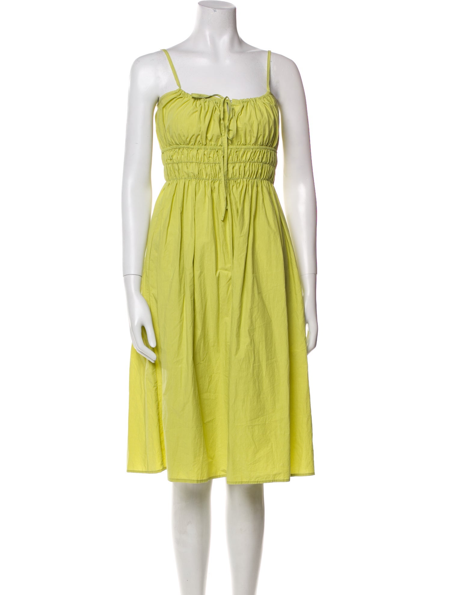 Ciao Lucia Square Neckline Knee-Length Dress