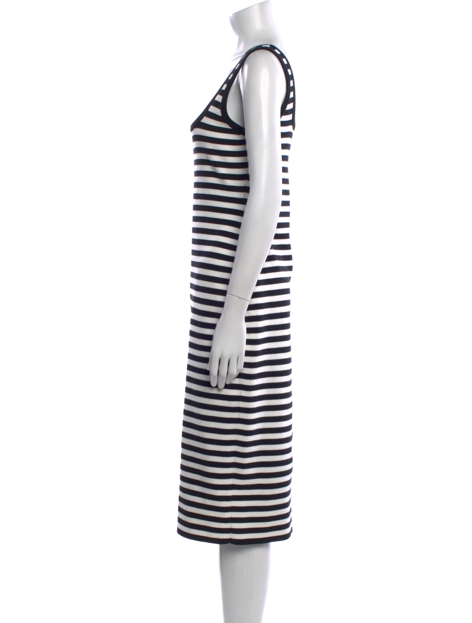 Ciao Lucia Striped Midi Length Dress