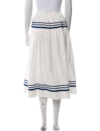 Ciao Lucia Striped Midi Length Skirt