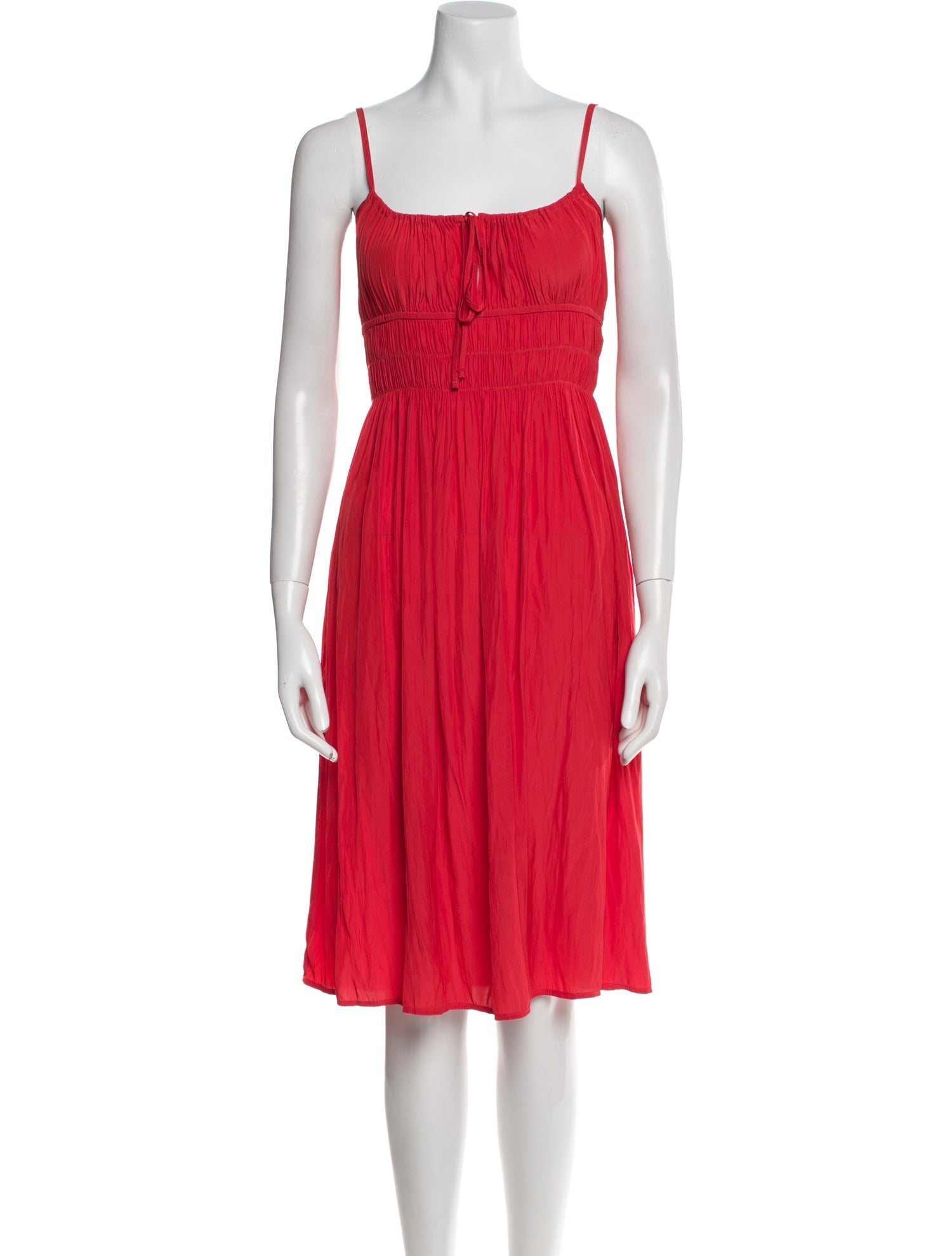 Ciao Lucia Square Neckline Knee-Length Dress