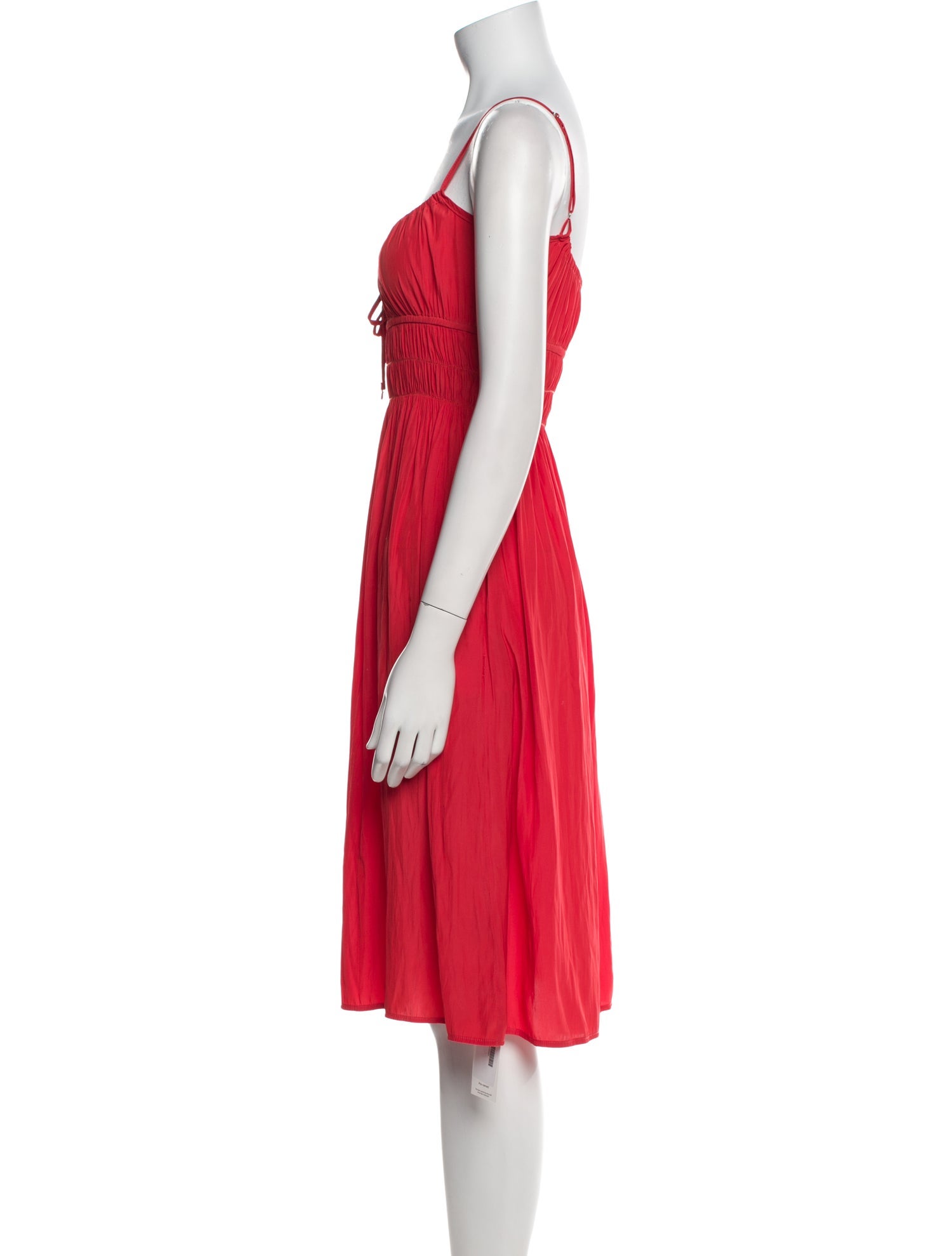 Ciao Lucia Square Neckline Knee-Length Dress