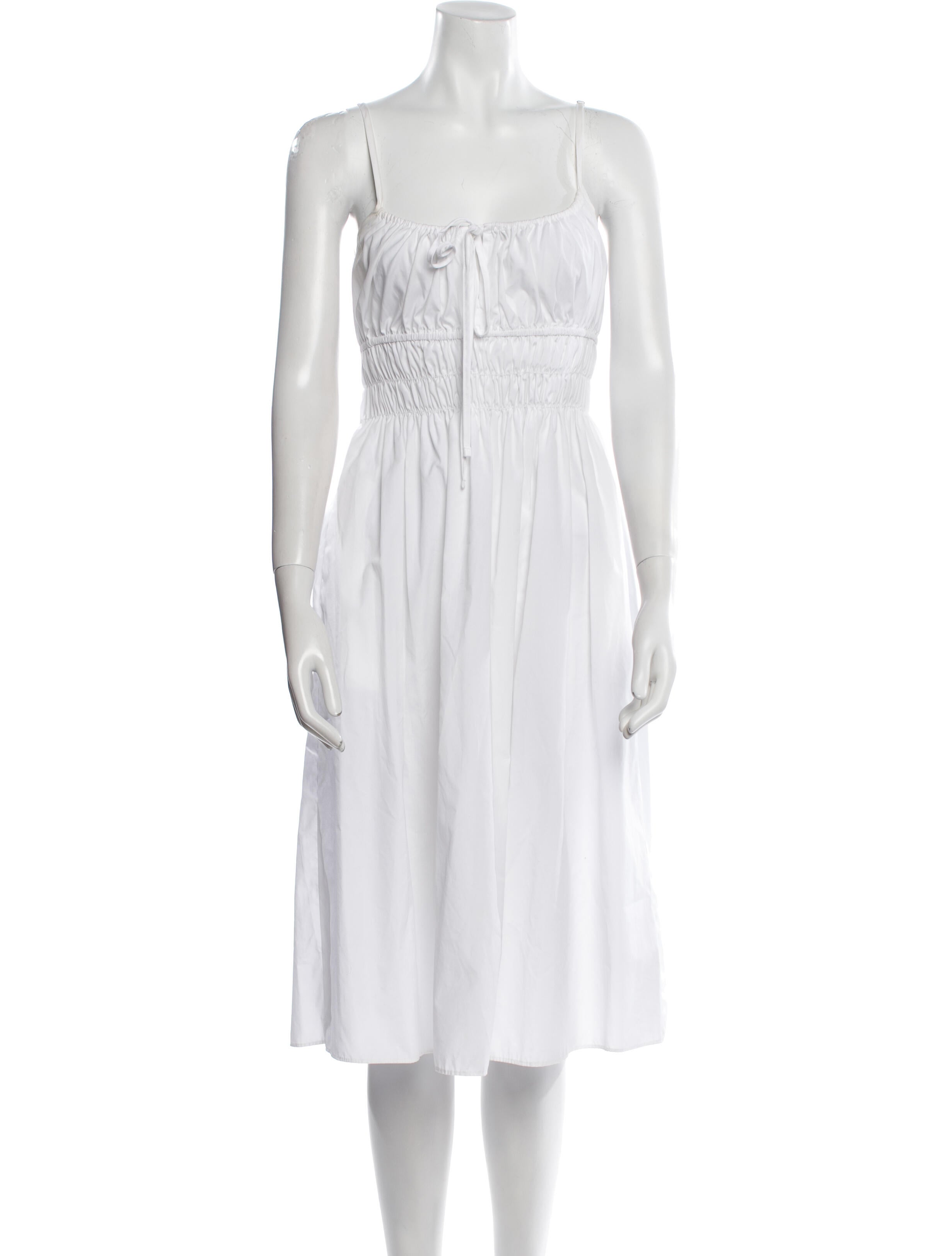 Ciao Lucia Square Neckline Knee-Length Dress