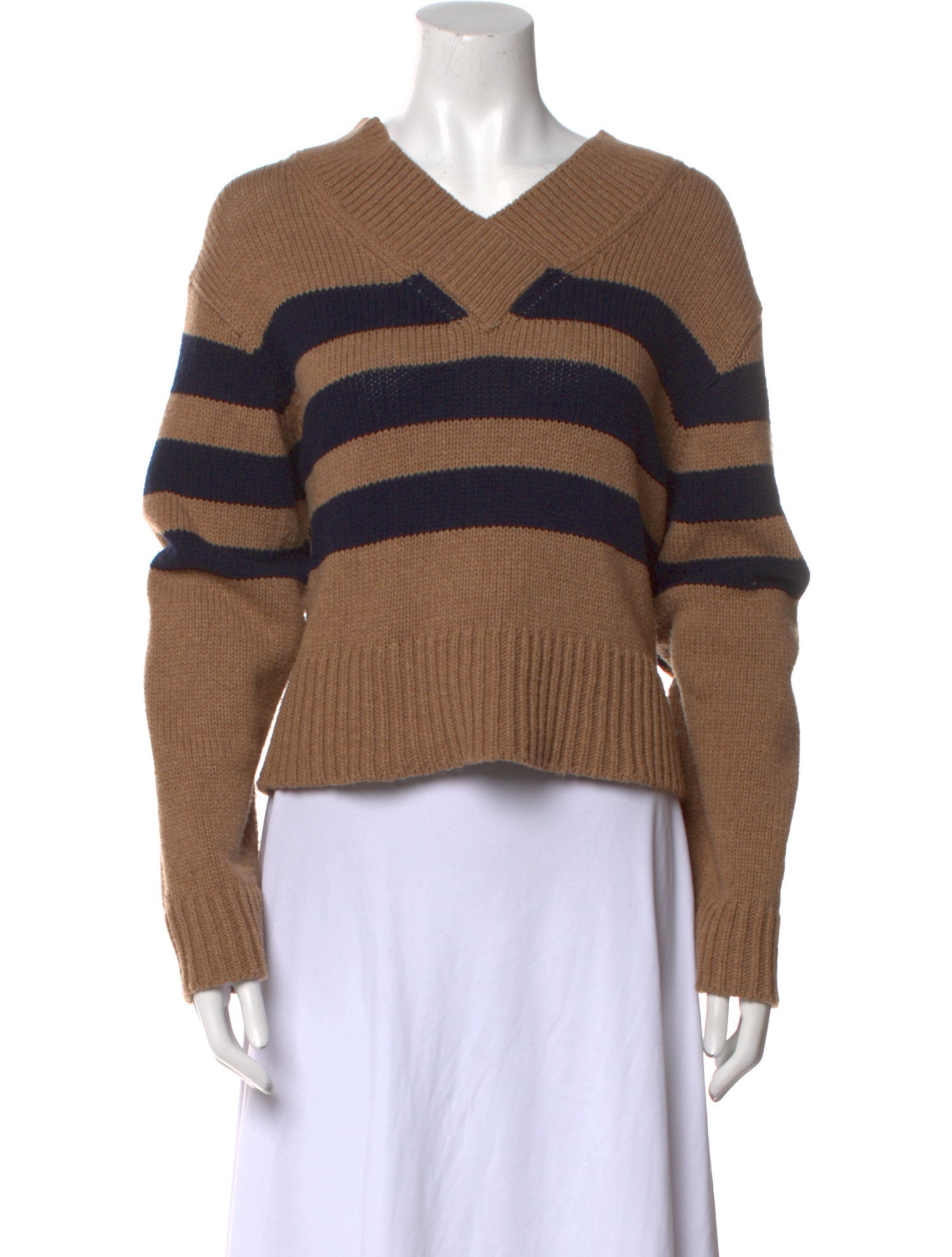 Ciao Lucia Merino Wool Striped Sweater