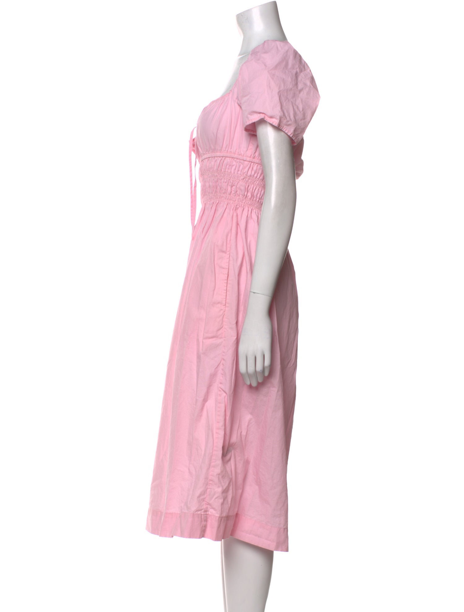 Ciao Lucia Square Neckline Midi Length Dress