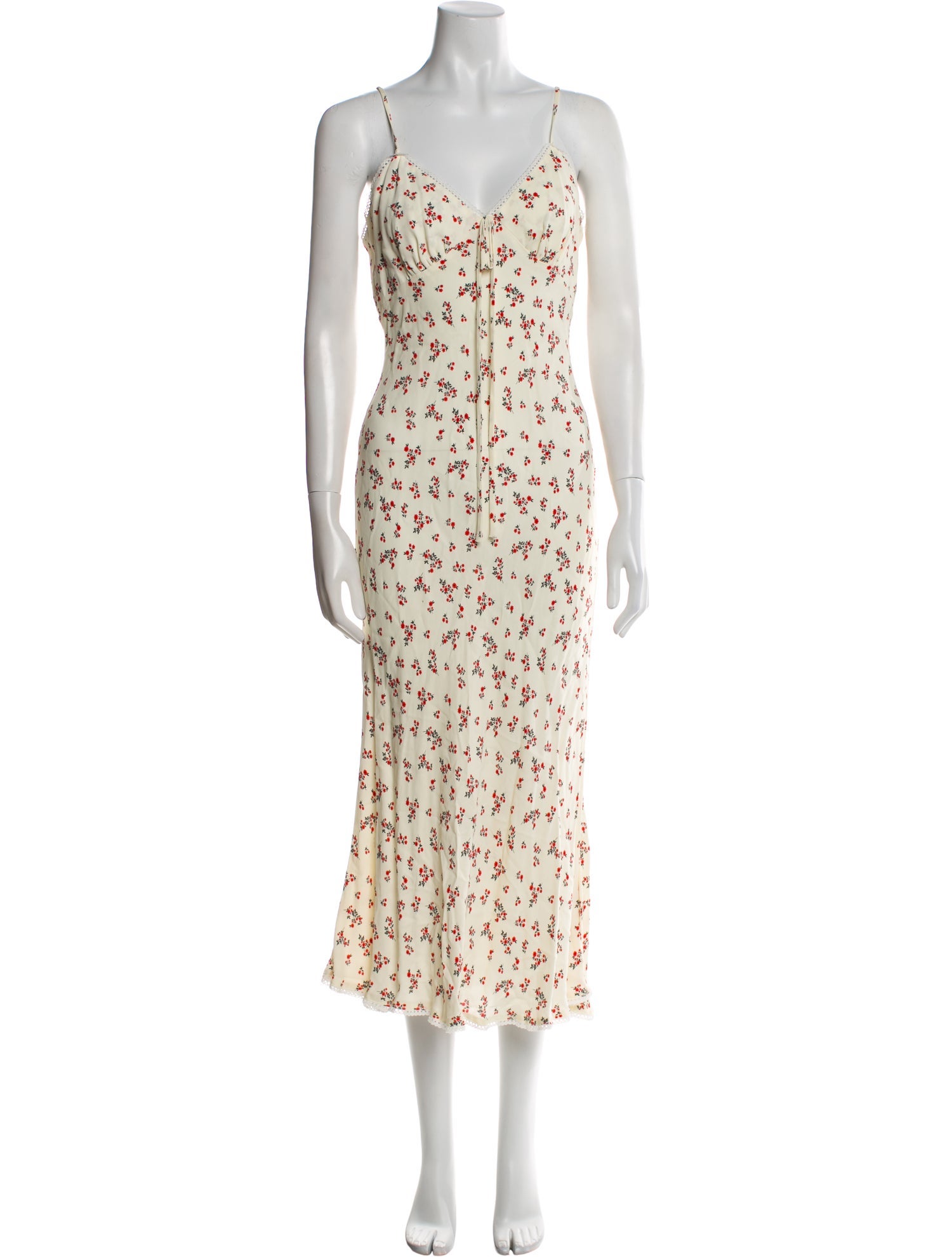 Ciao Lucia Floral Print Long Dress