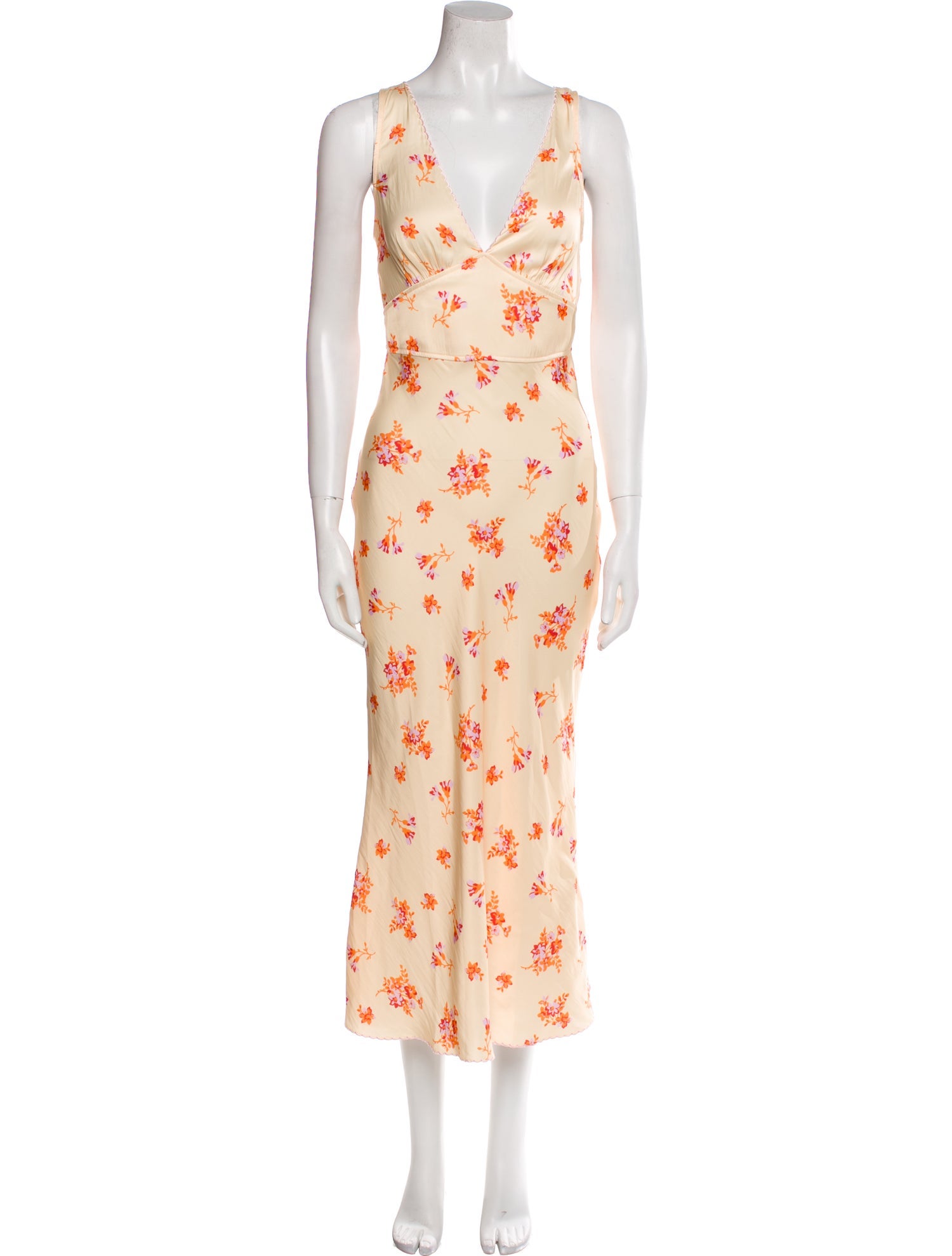 Ciao Lucia Floral Print Long Dress w/ Tags