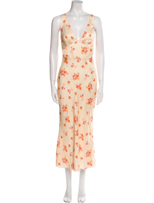 Ciao Lucia Floral Print Long Dress w/ Tags