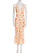 Ciao Lucia Floral Print Long Dress w/ Tags