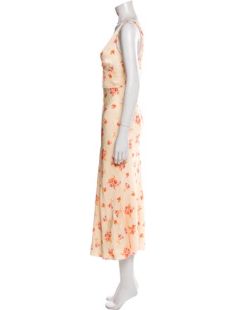 Ciao Lucia Floral Print Long Dress w/ Tags