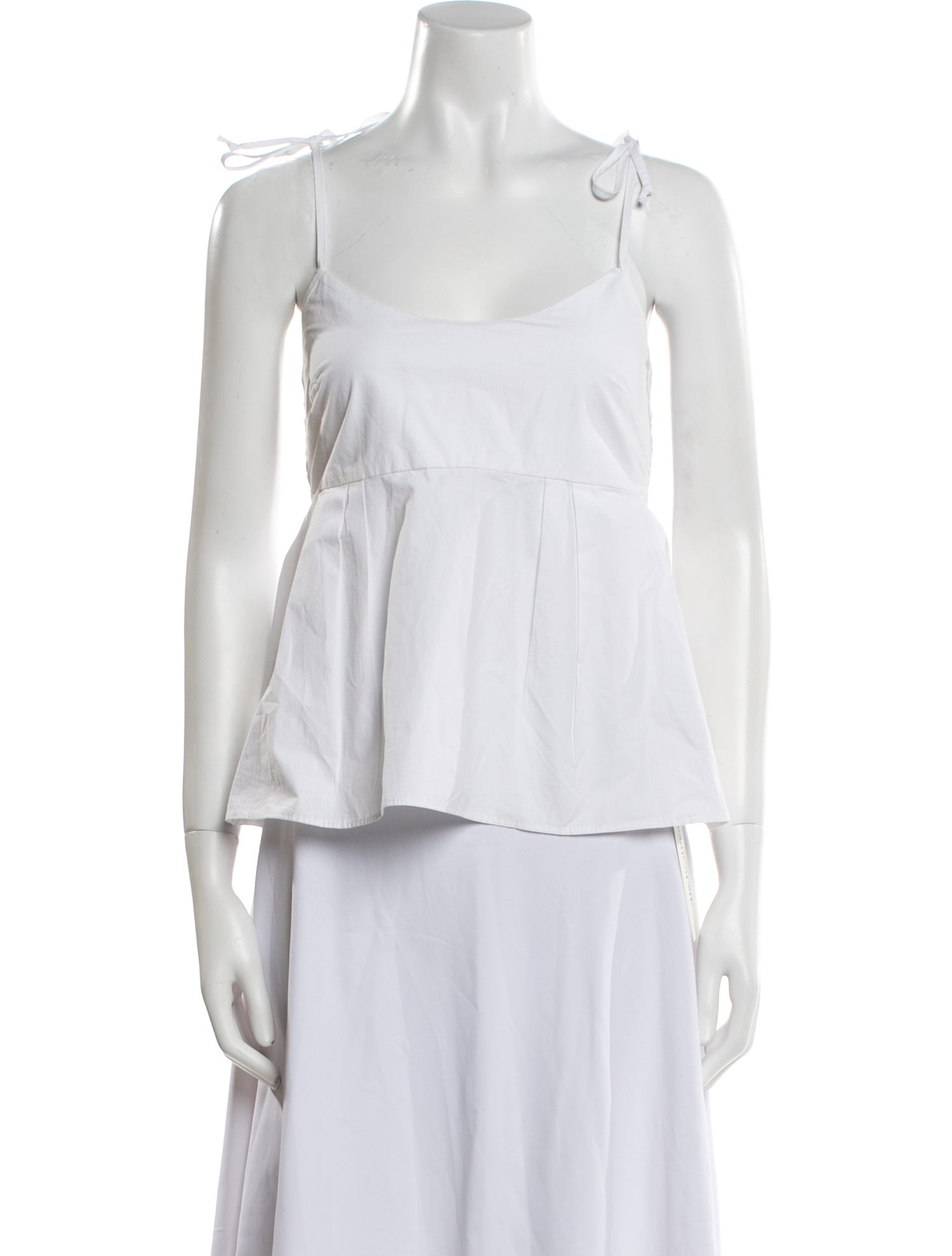 Ciao Lucia Square Neckline Sleeveless Top