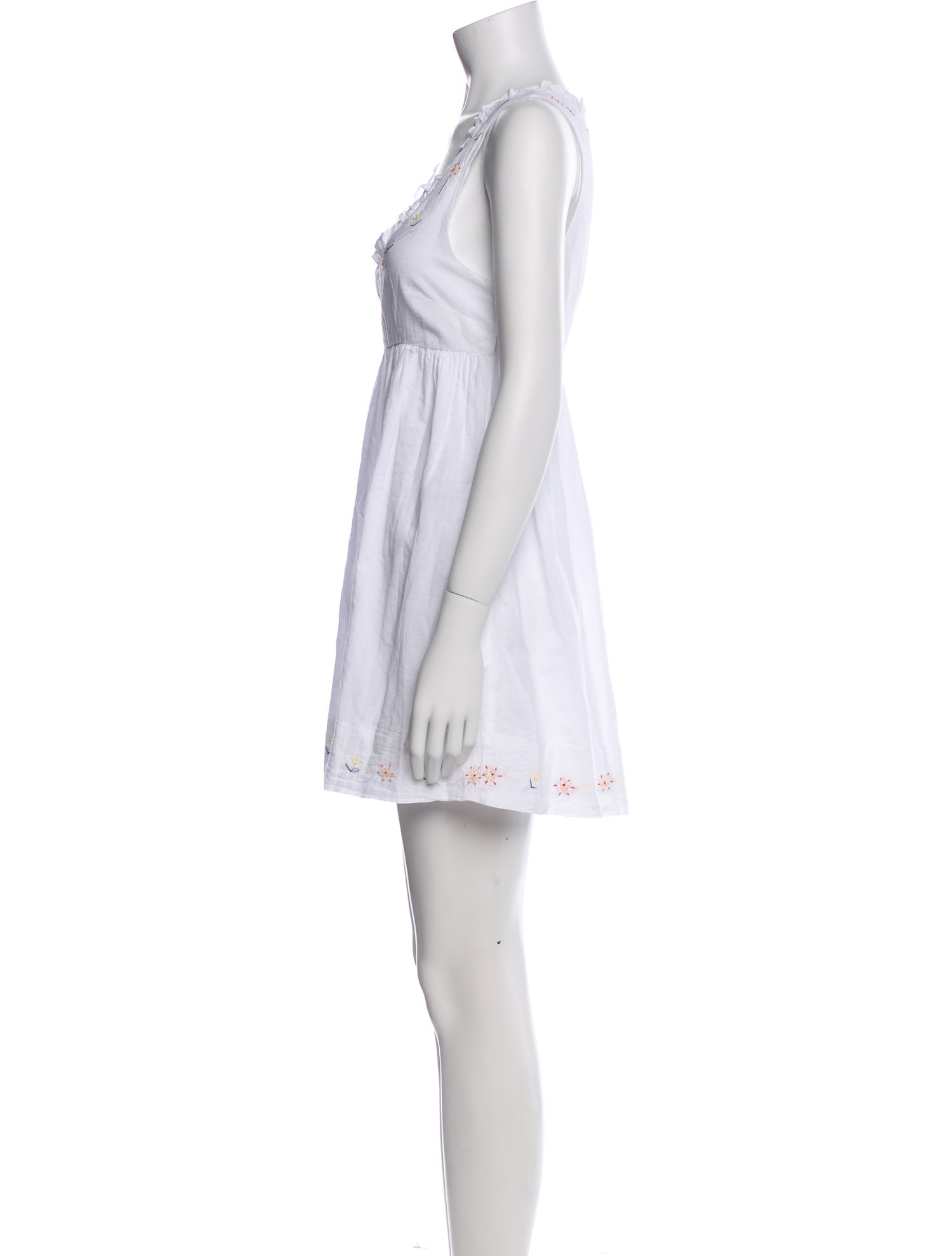 Ciao Lucia Scoop Neck Mini Dress