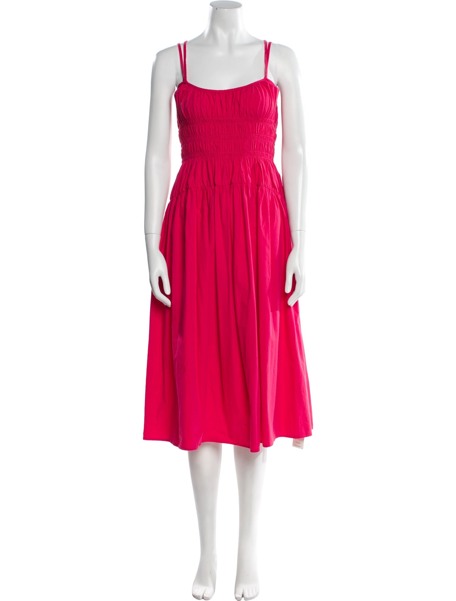 Ciao Lucia Square Neckline Midi Length Dress