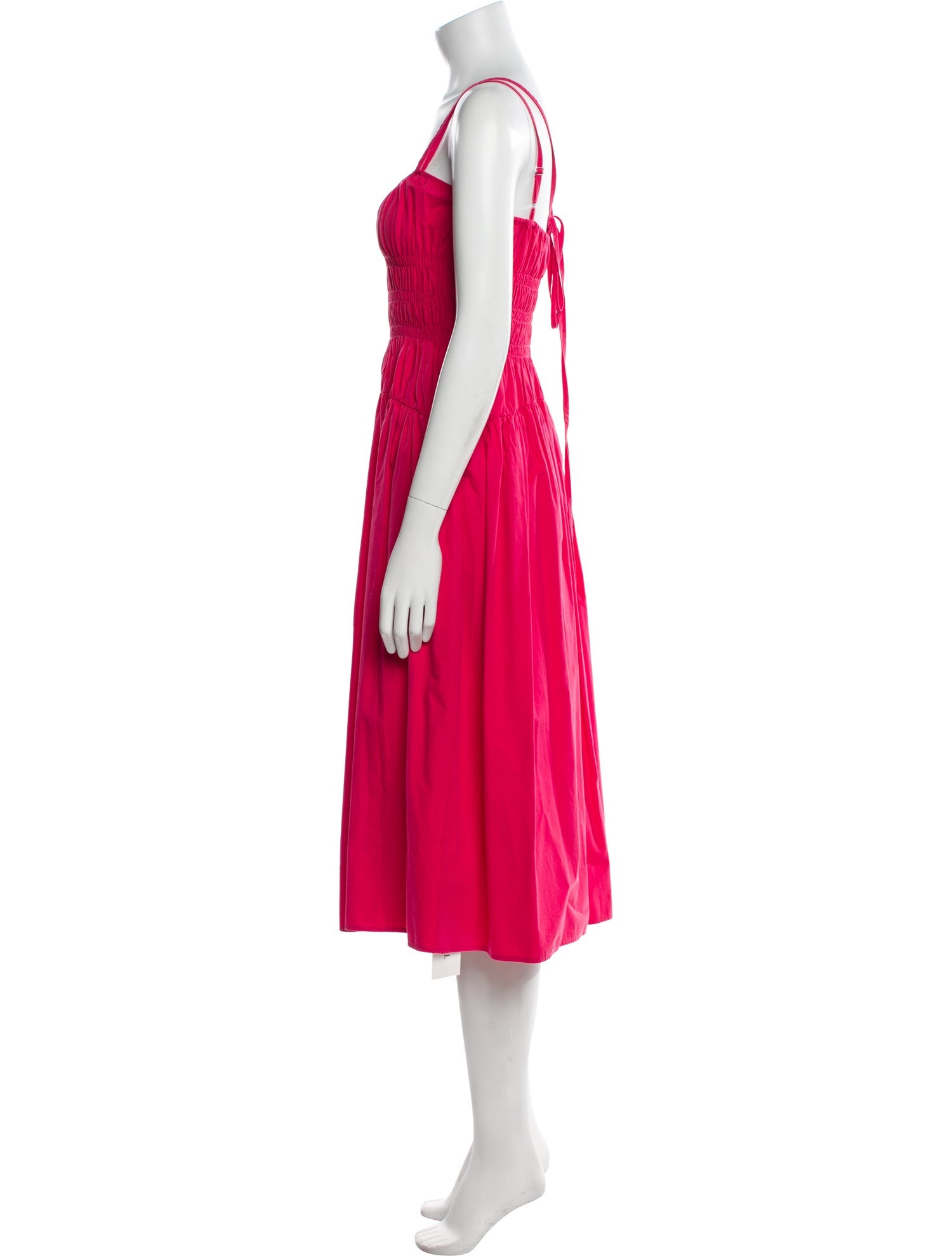 Ciao Lucia Square Neckline Midi Length Dress