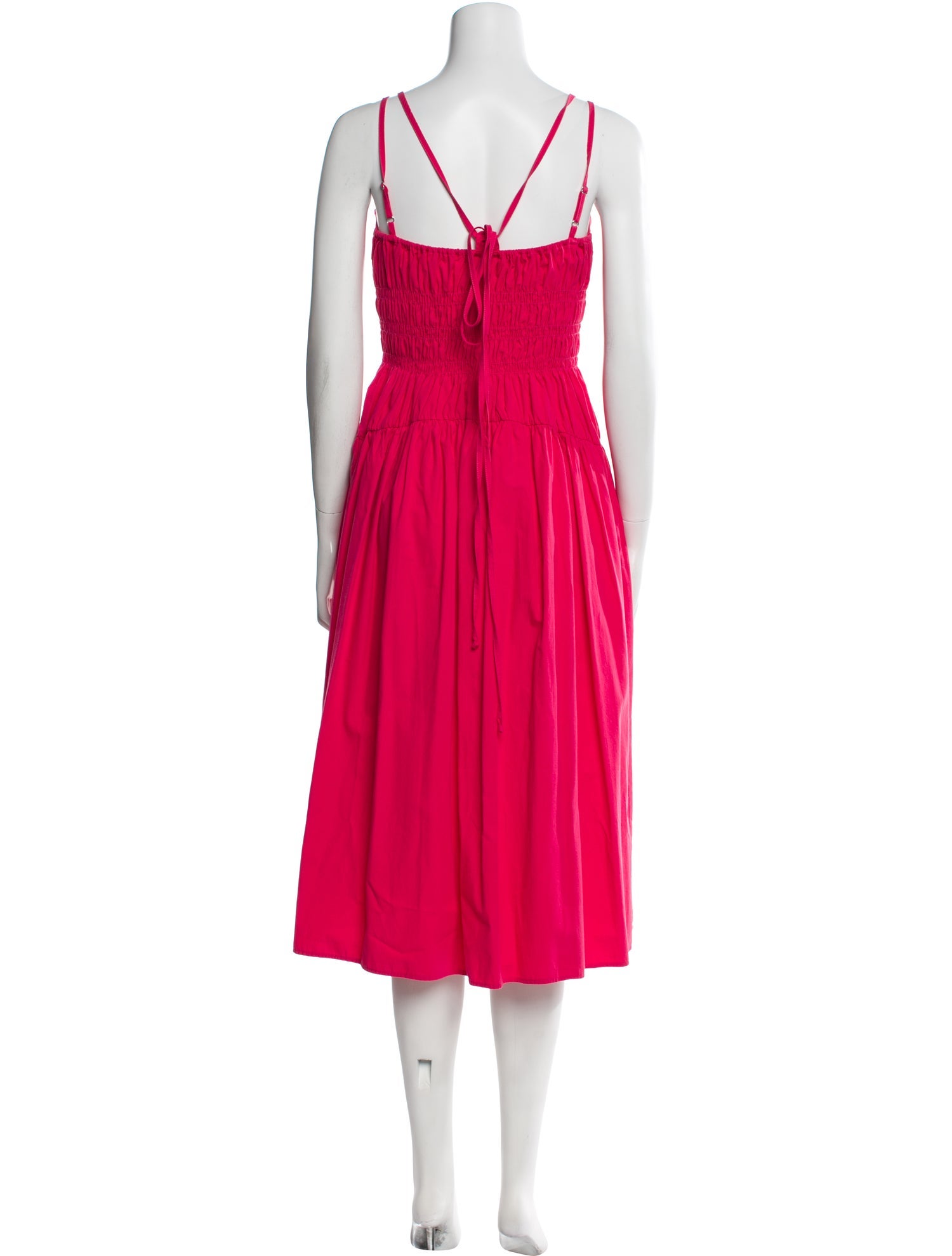 Ciao Lucia Square Neckline Midi Length Dress