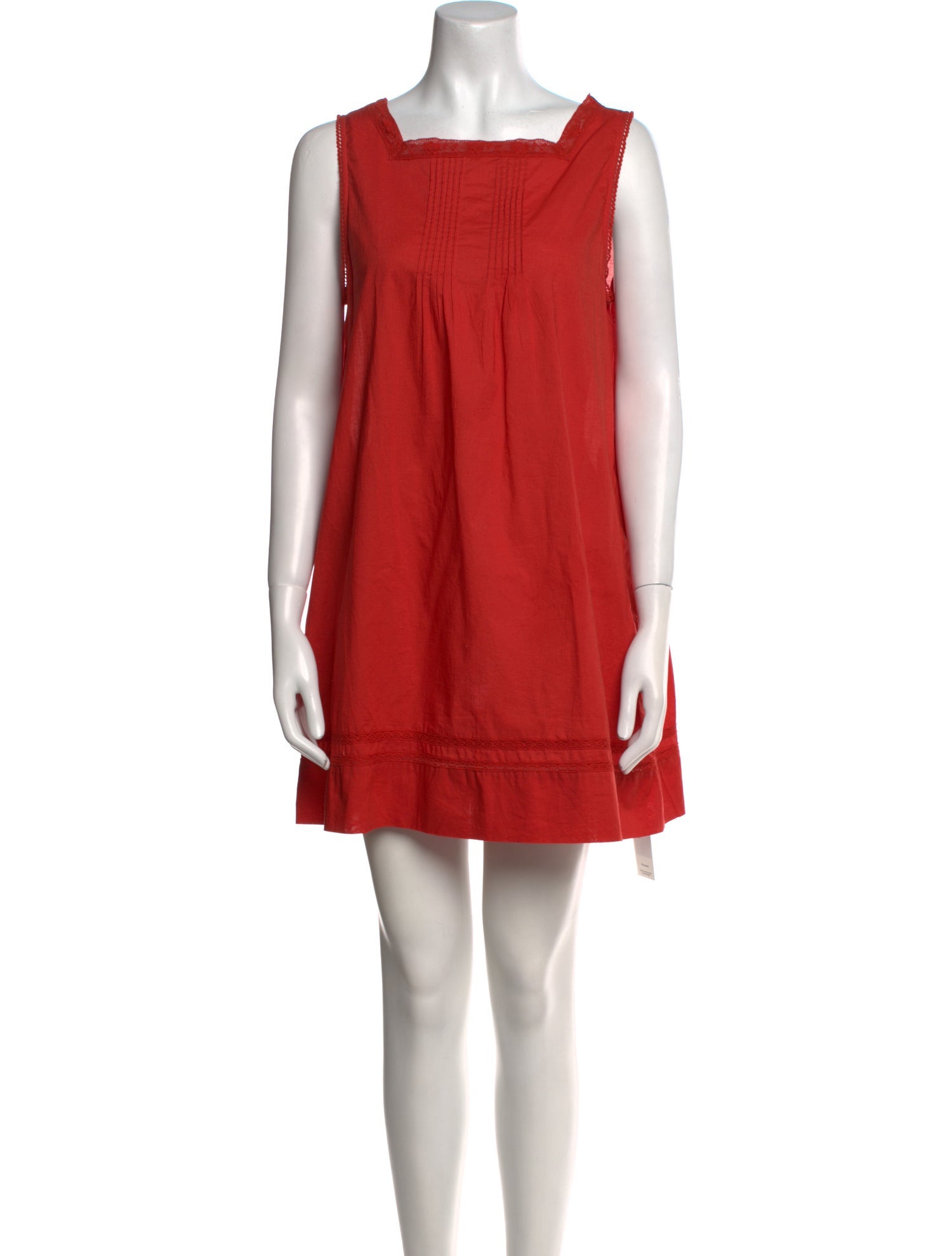 Ciao Lucia Square Neckline Mini Dress