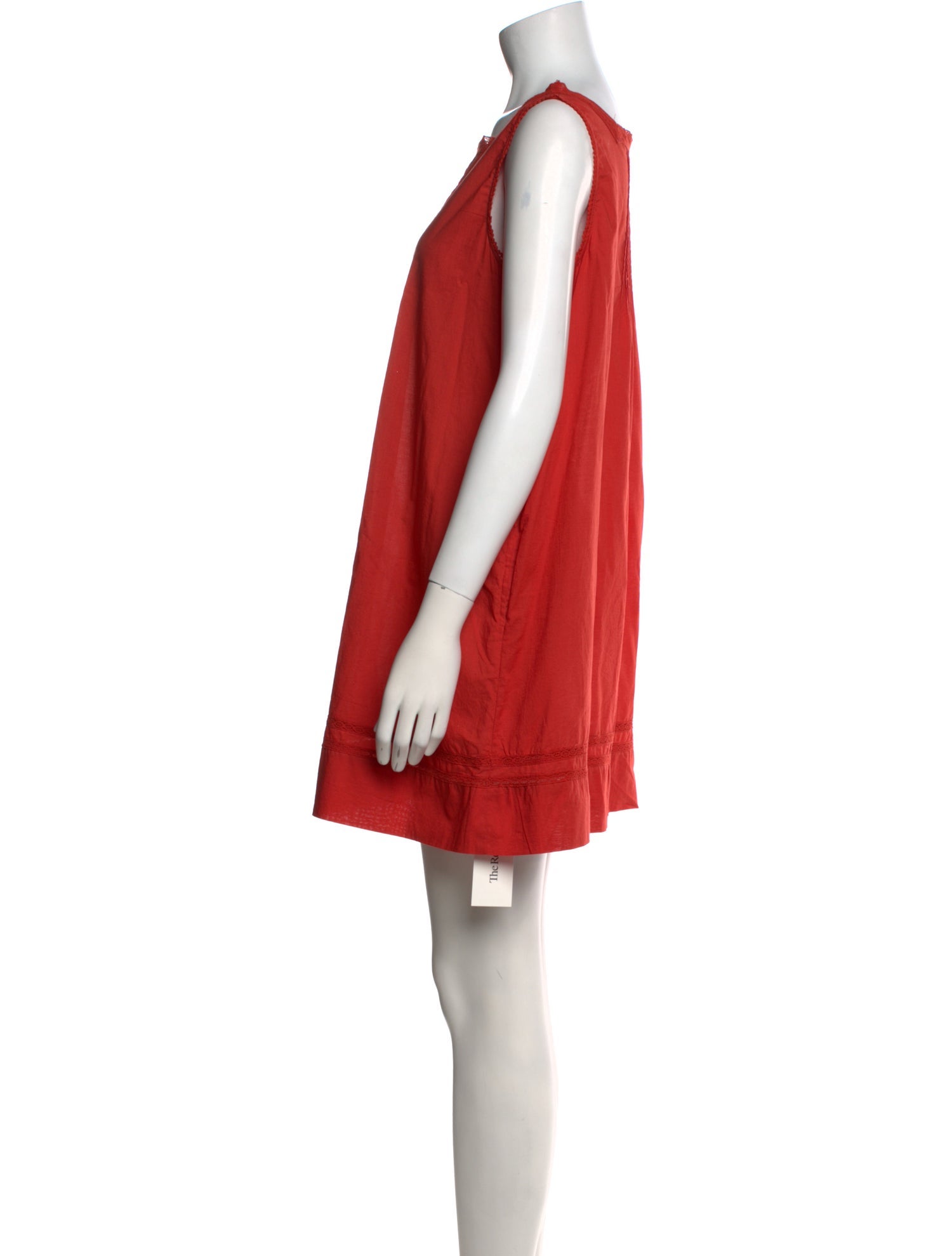 Ciao Lucia Square Neckline Mini Dress