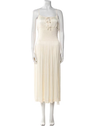 Ciao Lucia Square Neckline Long Dress