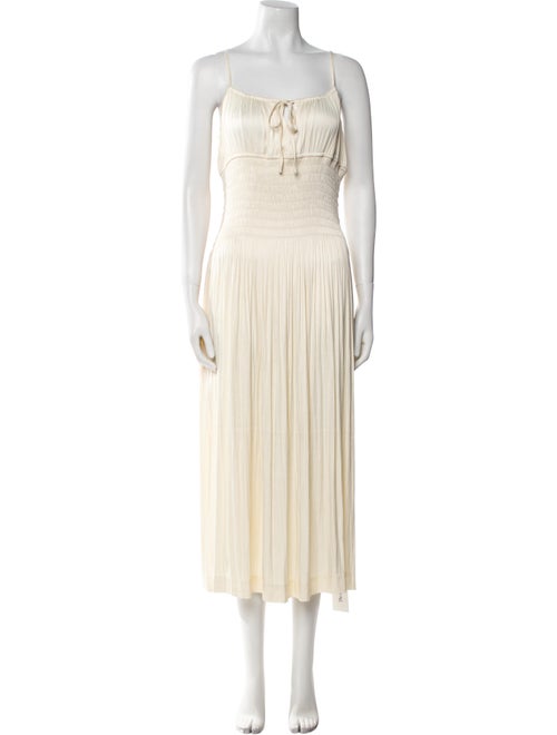 Ciao Lucia Square Neckline Long Dress