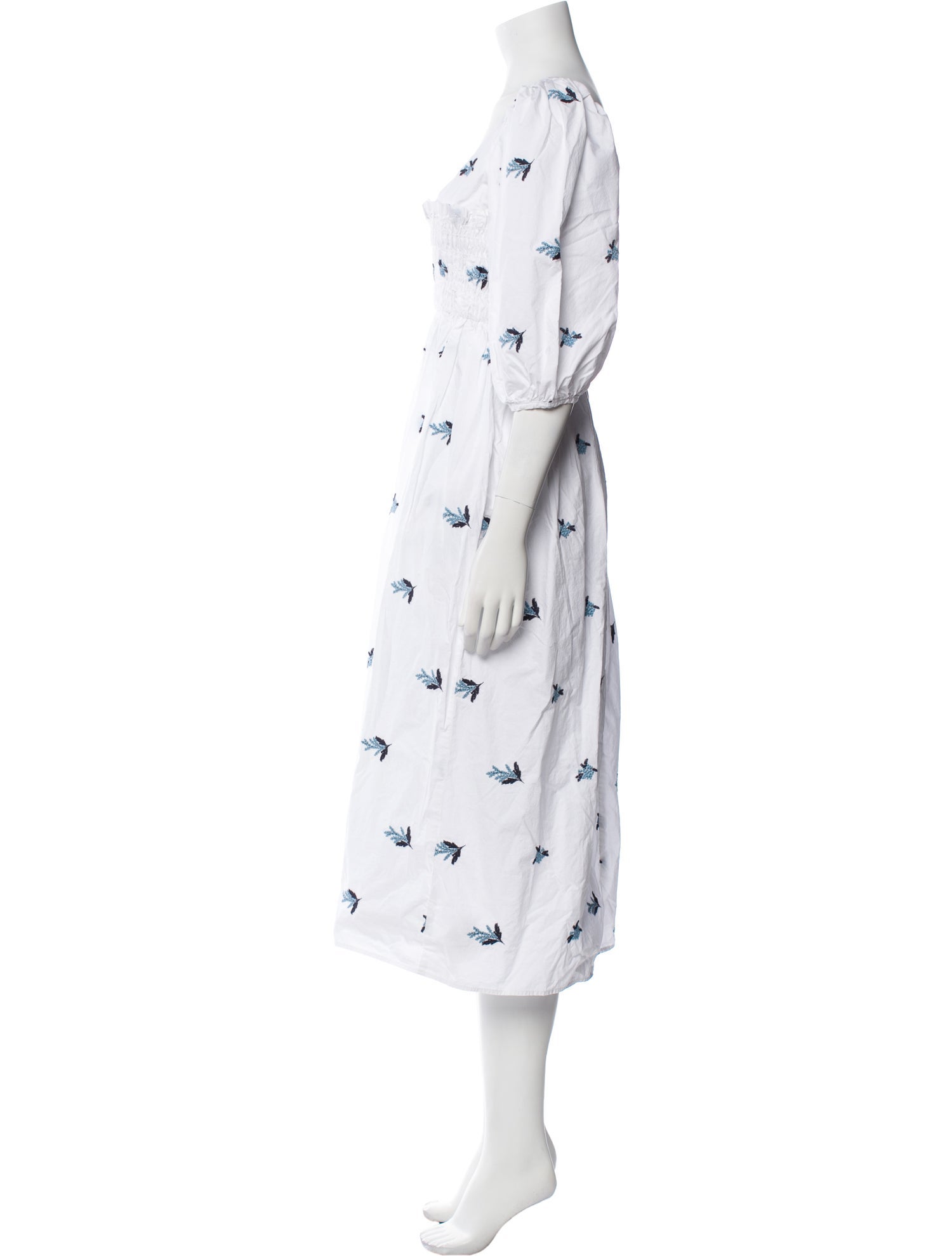 Ciao Lucia Floral Print Midi Length Dress