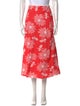 Ciao Lucia Floral Print Midi Length Skirt