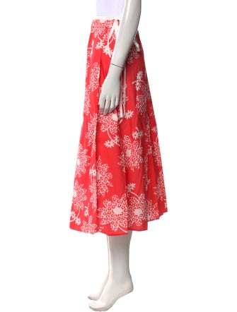 Ciao Lucia Floral Print Midi Length Skirt