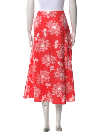 Ciao Lucia Floral Print Midi Length Skirt