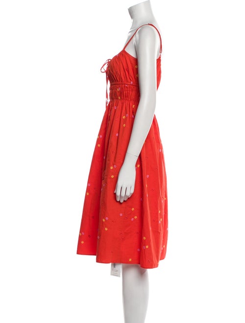 Ciao Lucia Square Neckline Midi Length Dress