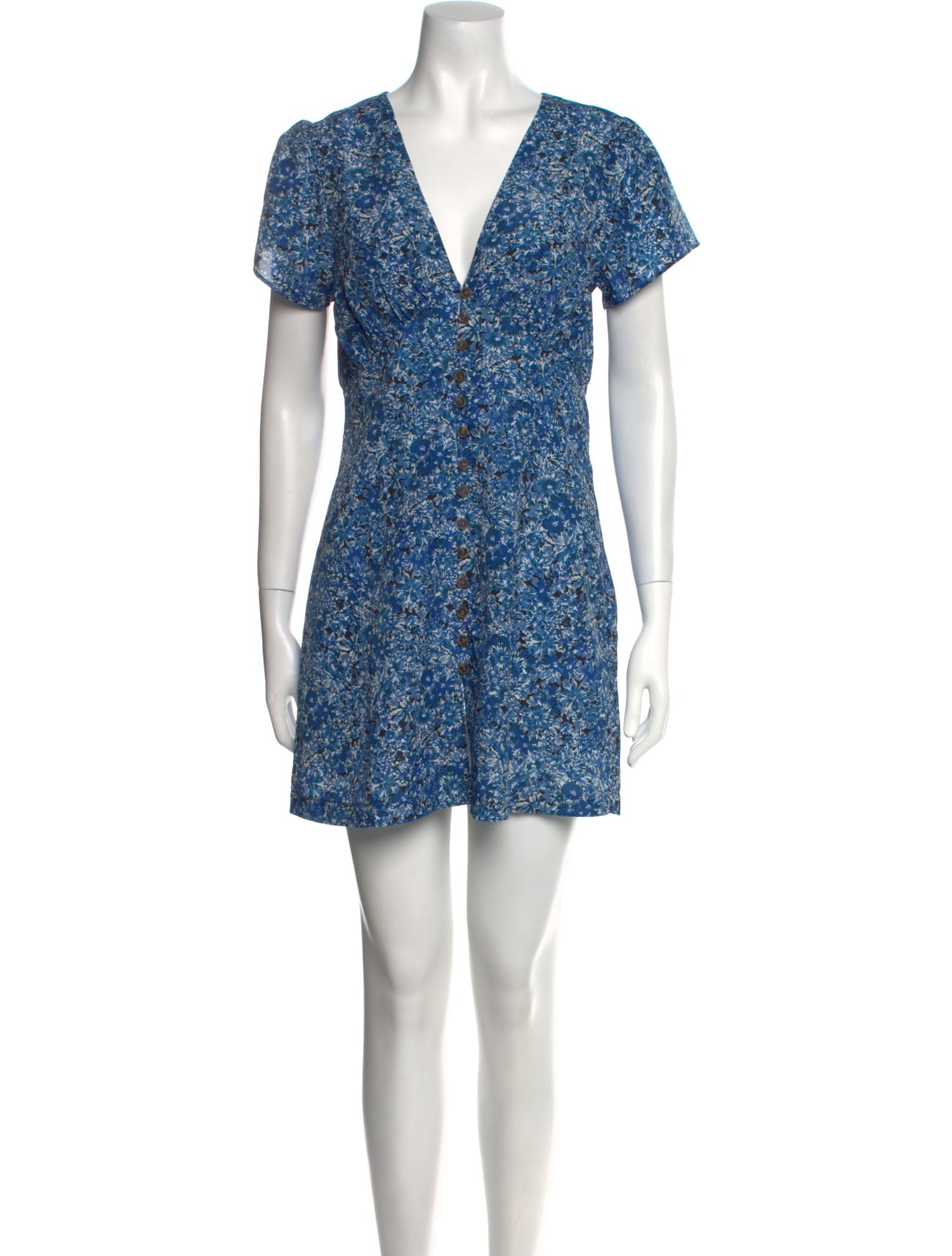 Ciao Lucia Floral Print Mini Dress