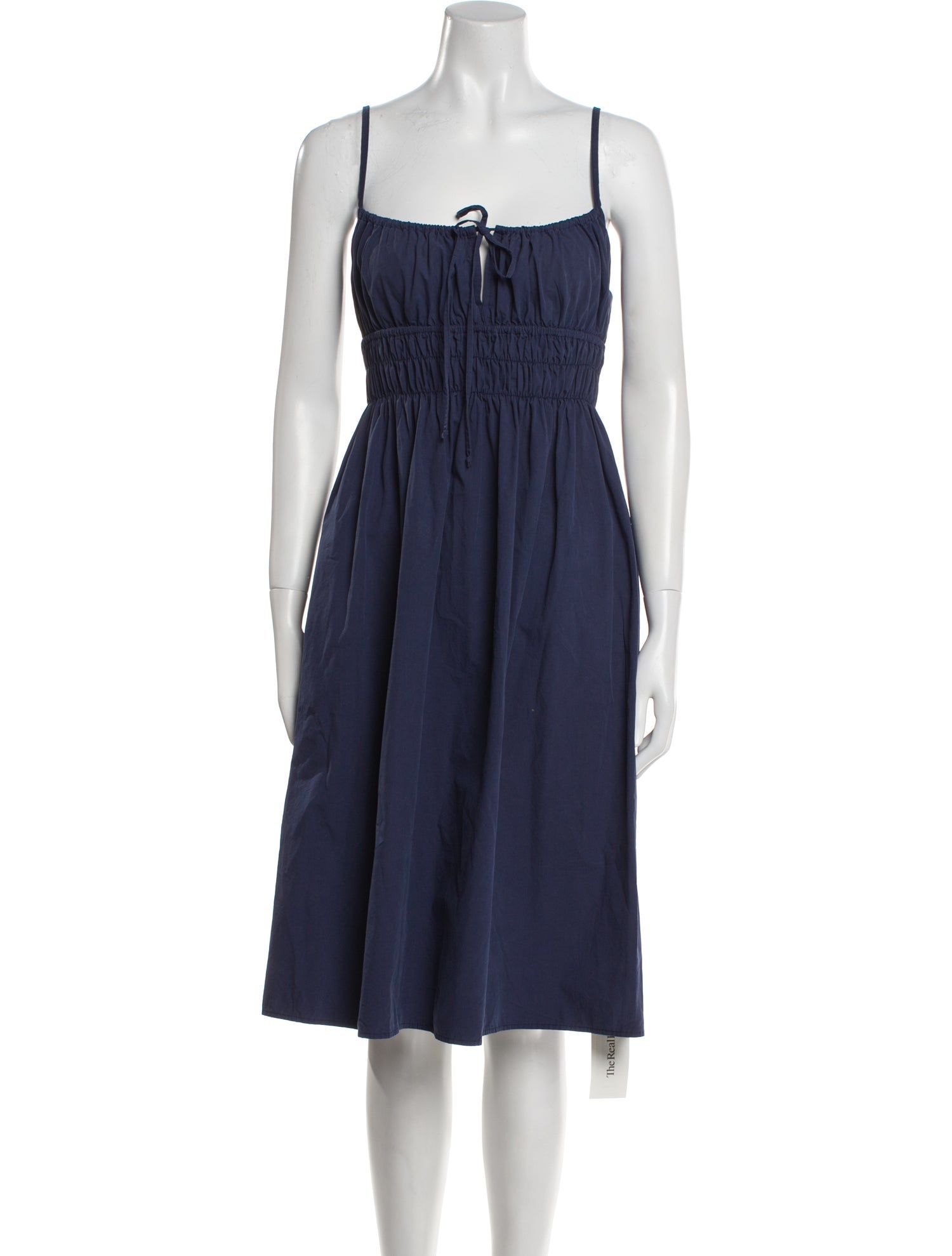 Ciao Lucia Square Neckline Midi Length Dress