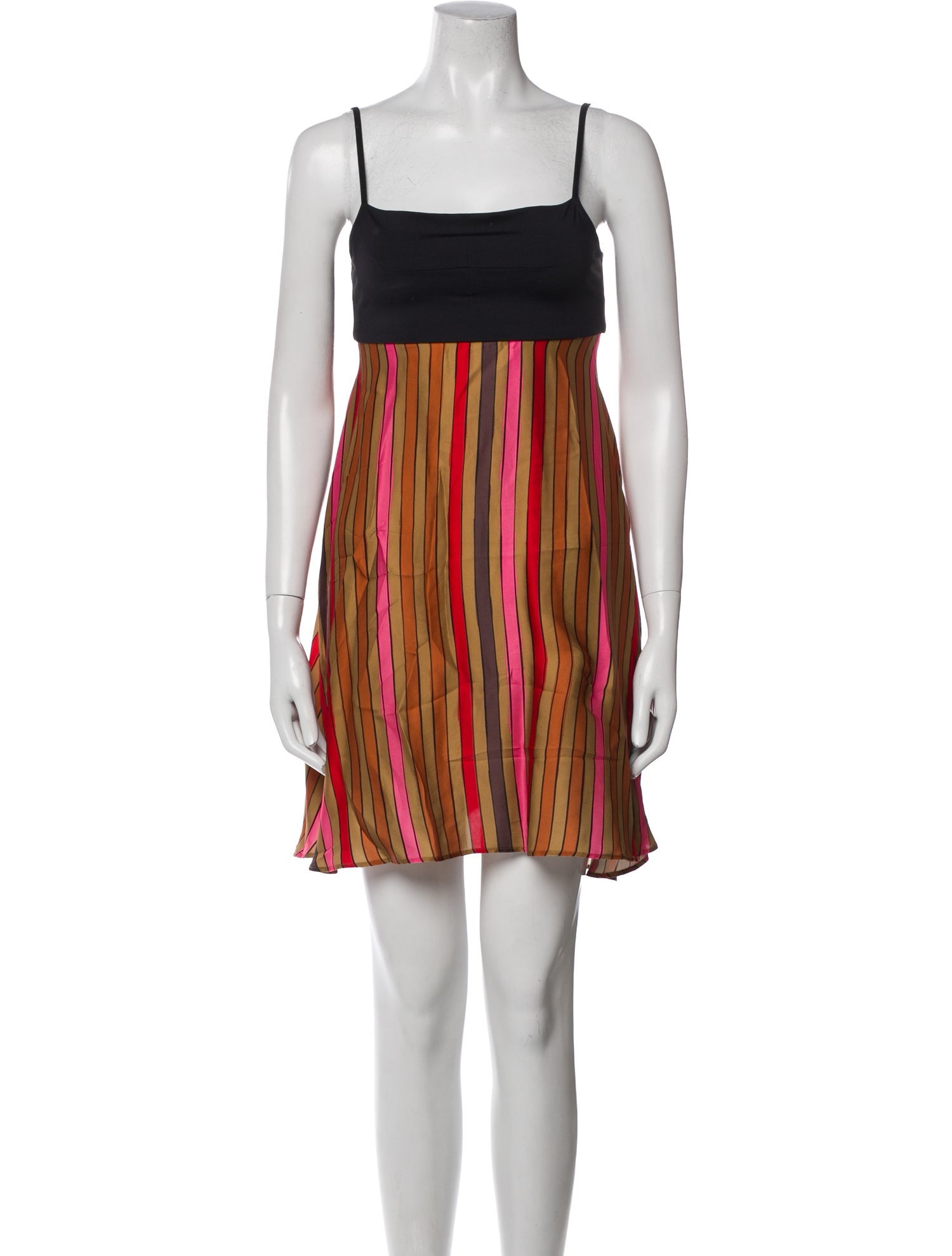 Ciao Lucia Striped Mini Dress