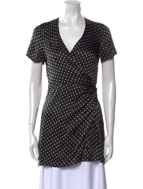 Ciao Lucia Silk Polka Dot Print Tunic