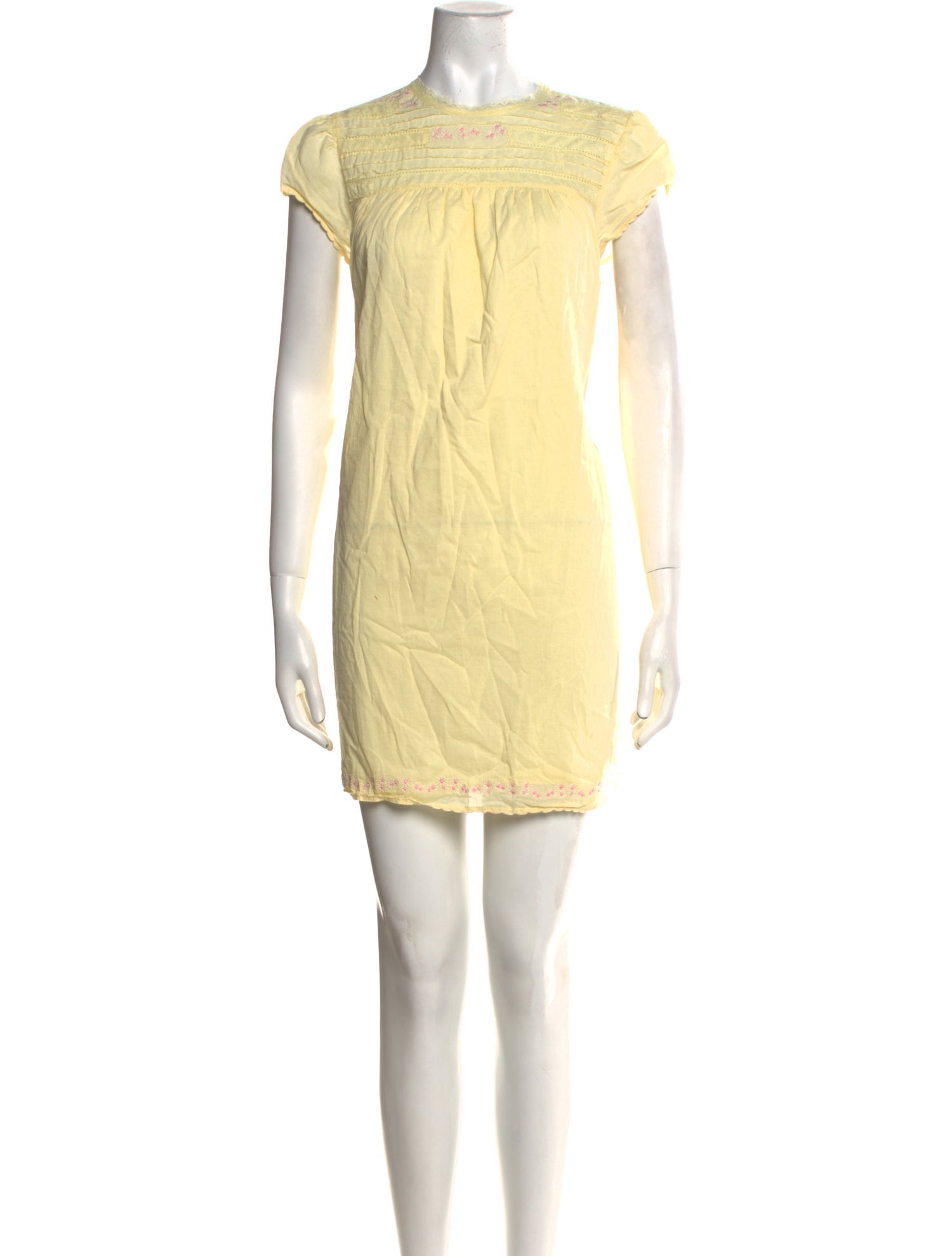 Ciao Lucia Crew Neck Mini Dress