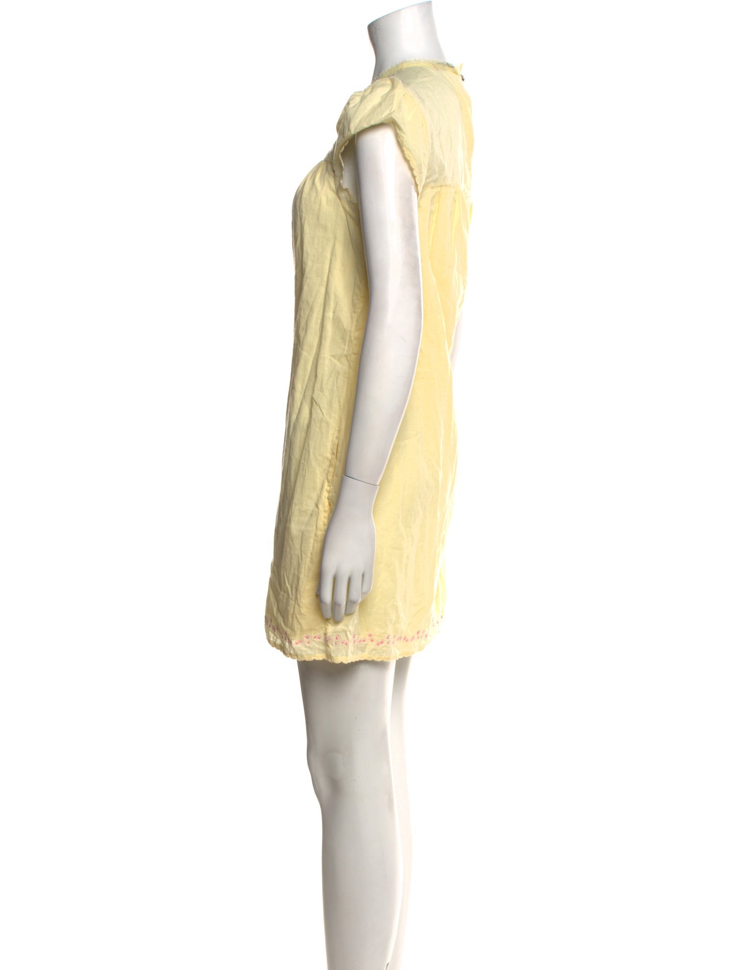 Ciao Lucia Crew Neck Mini Dress