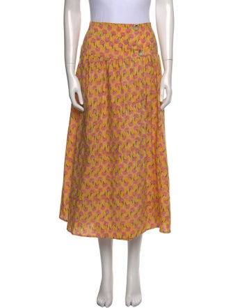 Ciao Lucia Printed Midi Length Skirt