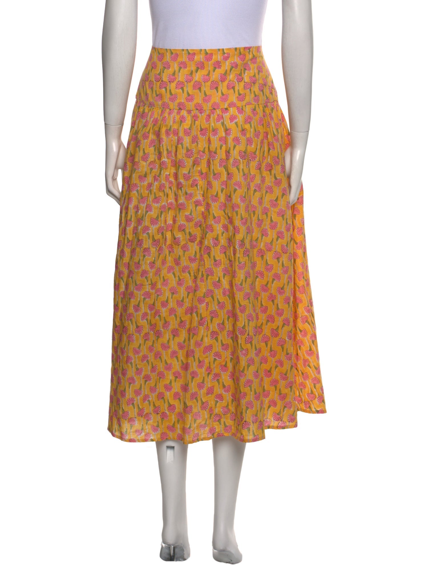 Ciao Lucia Printed Midi Length Skirt