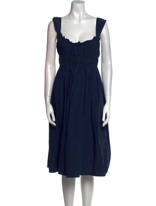 Ciao Lucia Square Neckline Midi Length Dress