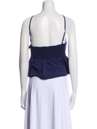 Ciao Lucia Halterneck Sleeveless Crop Top