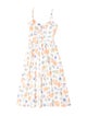 Ciao Lucia Floral Print Midi Length Dress