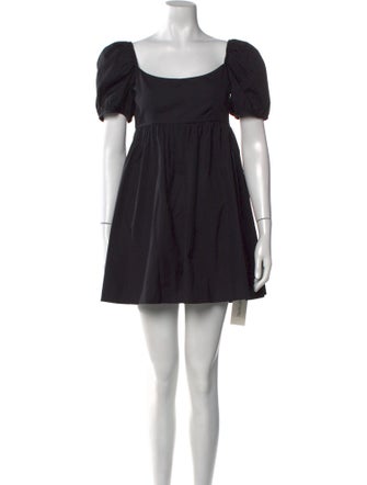 Ciao Lucia Scoop Neck Mini Dress