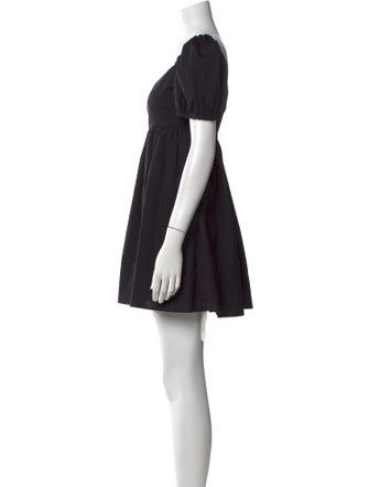 Ciao Lucia Scoop Neck Mini Dress