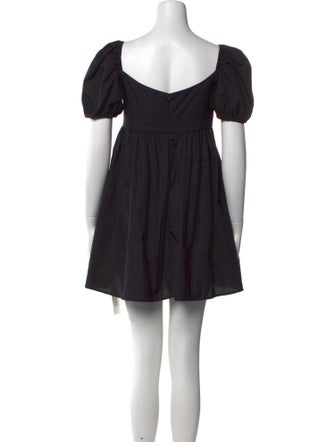 Ciao Lucia Scoop Neck Mini Dress